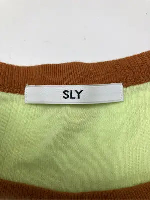 SLY/スライ/Tシャツ/カットソー/トップス/ライトグリーン/165/80A