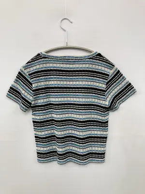 miette/ミエット/Tシャツ/カットソー/トップス/スカイブルー