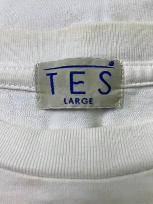 TES/テス/Tシャツ/カットソー/トップス/ホワイト/LARGE