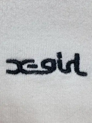 X-GIRL/エックスガール/Tシャツ/カットソー/トップス/ホワイト/L
