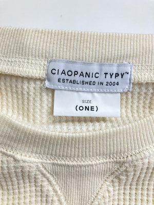 CIAOPANIC TYPY/チャオパニックティピー/Tシャツ/カットソー/トップス/アイボリー/ONE