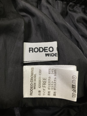 RODEO CROWNS/ロデオクラウンズ/ロングスカート/スカート/ブラック/FREE