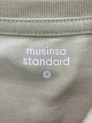 MUSINSA STANDARD/Tシャツ/カットソー/トップス/カーキ/S