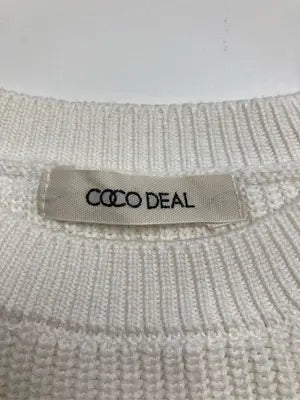 COCO DEAL/ココディール/ニット/セーター/トップス/ホワイト/2