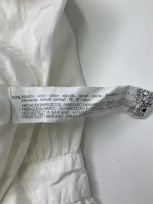 ZARA BASIC/ザラベーシック/シャツ/ブラウス/トップス/ホワイト/S