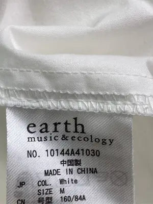 earth music&ecology/アースミュージックアンドエコロジー/シャツ/ブラウス/トップス/ホワイト/M