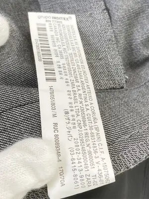 ZARA BASIC/ザラベーシック/その他パンツ/パンツ/グレー/M