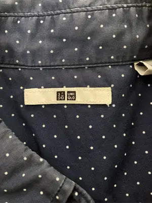 UNIQLO/ユニクロ/シャツ/ブラウス/トップス/ネイビー/L