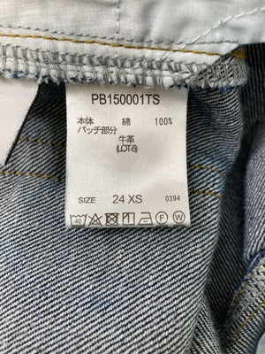 PAGE BOY/ページボーイ/デニムパンツ/パンツ/ネイビー/24XS