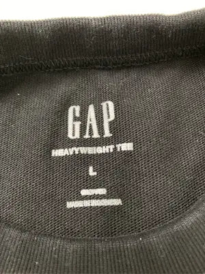 GAP/ギャップ/Tシャツ/カットソー/トップス/ブラック/L