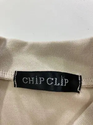 Chip Clip/チップクリップ/Tシャツ/カットソー/トップス/ベージュ/L