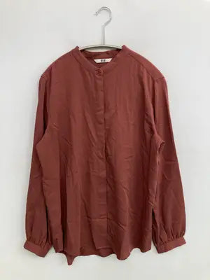 UNIQLO/ユニクロ/シャツ/ブラウス/トップス/ブラウン/M