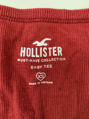 HOLLISTER/ホリスター/カーディガン/ボレロ/トップス/レッド/XS