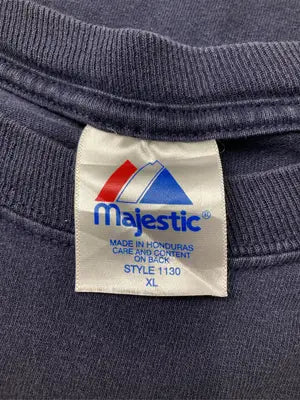 Majestic/マジェスティック/Tシャツ/カットソー/トップス/ネイビー/XL