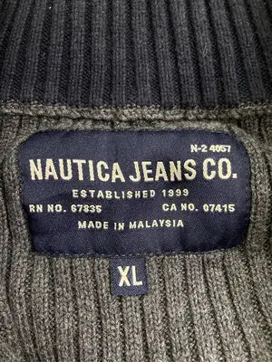 nautica jeans co./ニット/セーター/トップス/グレー/XL