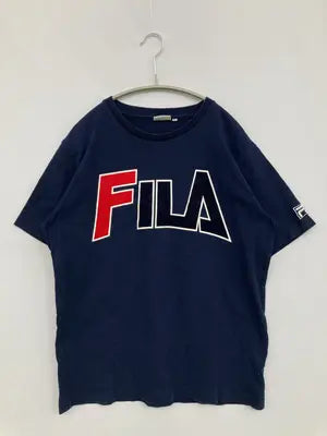 FILA/フィラ/Tシャツ/カットソー/トップス/ネイビー/L