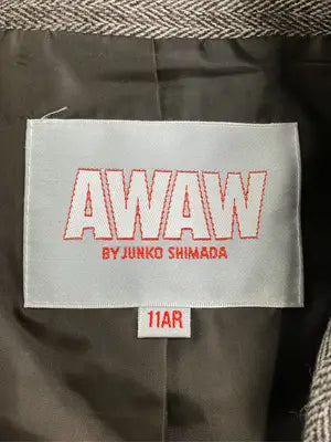 AWAW/テーラードジャケット/ジャケット/アウター/ブラウン/11AR