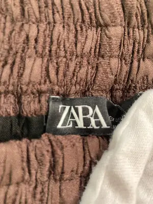 ZARA/ザラ/ロングスカート/スカート/ブラウン/USA L