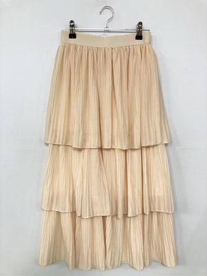 ロングスカート/スカート/ベージュ