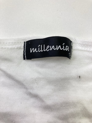millennia/ミレニア/カーディガン/ボレロ/トップス/ホワイト/L