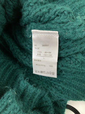 2PINK/ツーピンク/ニット/セーター/トップス/グリーン/L