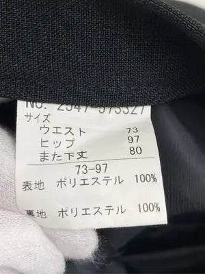 スラックス/パンツ/ブラック