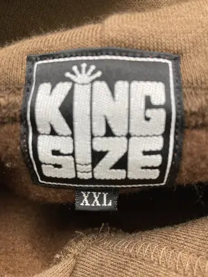 KINGSIZE/キングサイズ/パーカー/トップス/ブラウン/XXL
