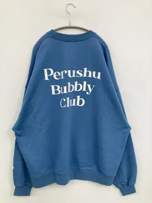 Perushu/ペルーシュ/スウェット/トップス/ブルー/L