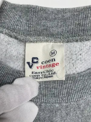 coen/コーエン/Tシャツ/カットソー/トップス/グレー/M