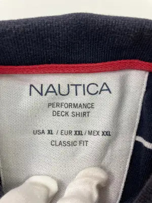 NAUTICA/ノーティカ/ポロシャツ/トップス/ネイビー/XL
