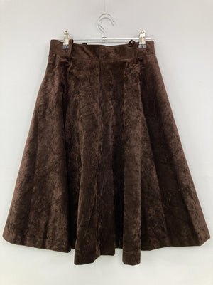 Fairy moon/ミモレ/半端丈スカート/スカート/ブラウン/ウエスト63-67cm　スカート丈55+4