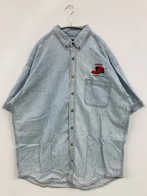 K-Products/シャツ/ブラウス/トップス/スカイブルー/XL
