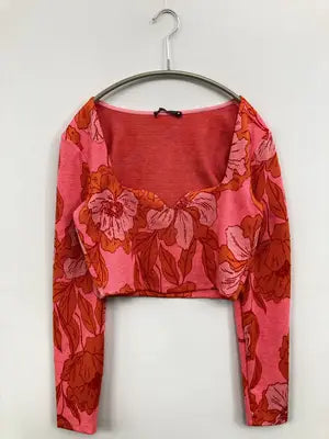 ZARA/ザラ/その他トップス/トップス/ピンク/M