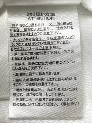 AQUAHISTORY/Tシャツ/カットソー/トップス/ホワイト/M