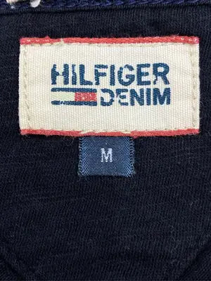 HILFIGER DENIM/ヒルフィガーデニム/Tシャツ/カットソー/トップス/ブラック/M