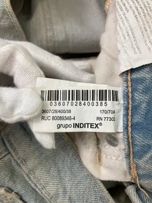 ZARA/ザラ/デニムパンツ/パンツ/ブルー/EUR 38