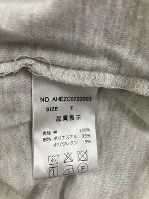 HOLIDAY/ホリデイ/Tシャツ/カットソー/トップス/グレー/F