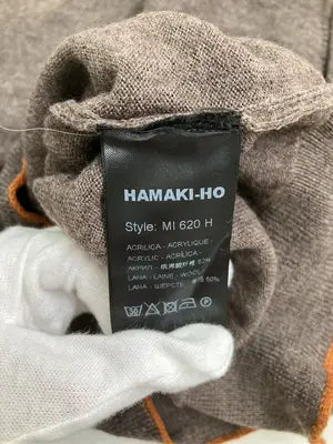 HAMAKI-HO/ニット/セーター/トップス/ブラウン