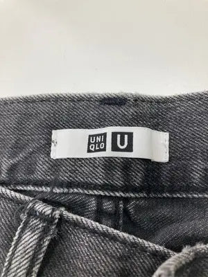 UNIQLO U/ユニクロユー/デニムパンツ/パンツ/ブラック/26(66cm)