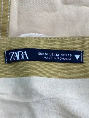 ZARA/ザラ/ジャンパースカート/ワンピース/ドレス/イエロー/M
