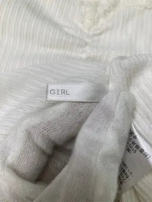 RETRO GIRL/レトロガール/Tシャツ/カットソー/トップス/ホワイト/F