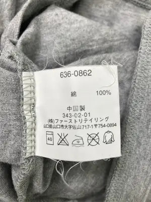 UNIQLO/ユニクロ/Tシャツ/カットソー/トップス/グレー/S