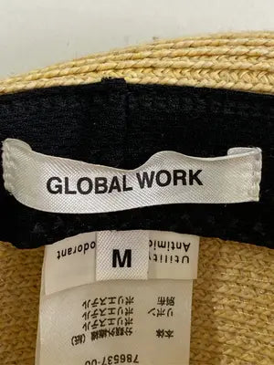 GLOBAL WORK/グローバルワーク/ハット/帽子/ベージュ/M