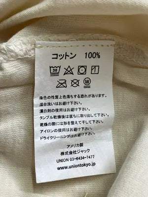 UNION/ユニオン/Tシャツ/カットソー/トップス/ベージュ/V