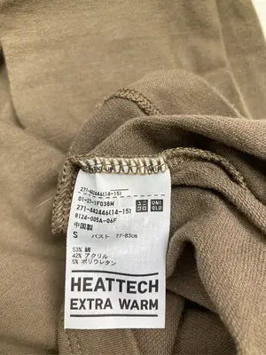 UNIQLO/ユニクロ/Tシャツ/カットソー/トップス/ブラウン/S