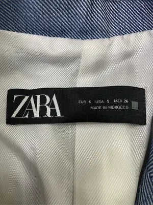 ZARA/ザラ/テーラードジャケット/ジャケット/アウター/ブルー/S
