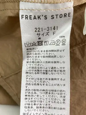 FREAK'S STORE/フリークスストア/シャツワンピース/ワンピース/ドレス/ベージュ/F