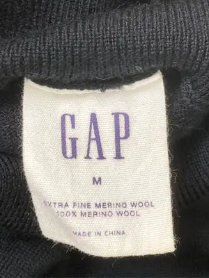 GAP/ギャップ/ニット/セーター/トップス/ブラック/M