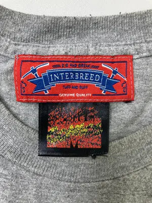 INTERBREED/Tシャツ/カットソー/トップス/グレー/XXL