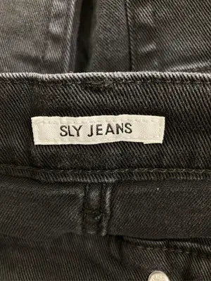 SLY JEANS/スライジーンズ/デニムスカート/スカート/ブラック/1